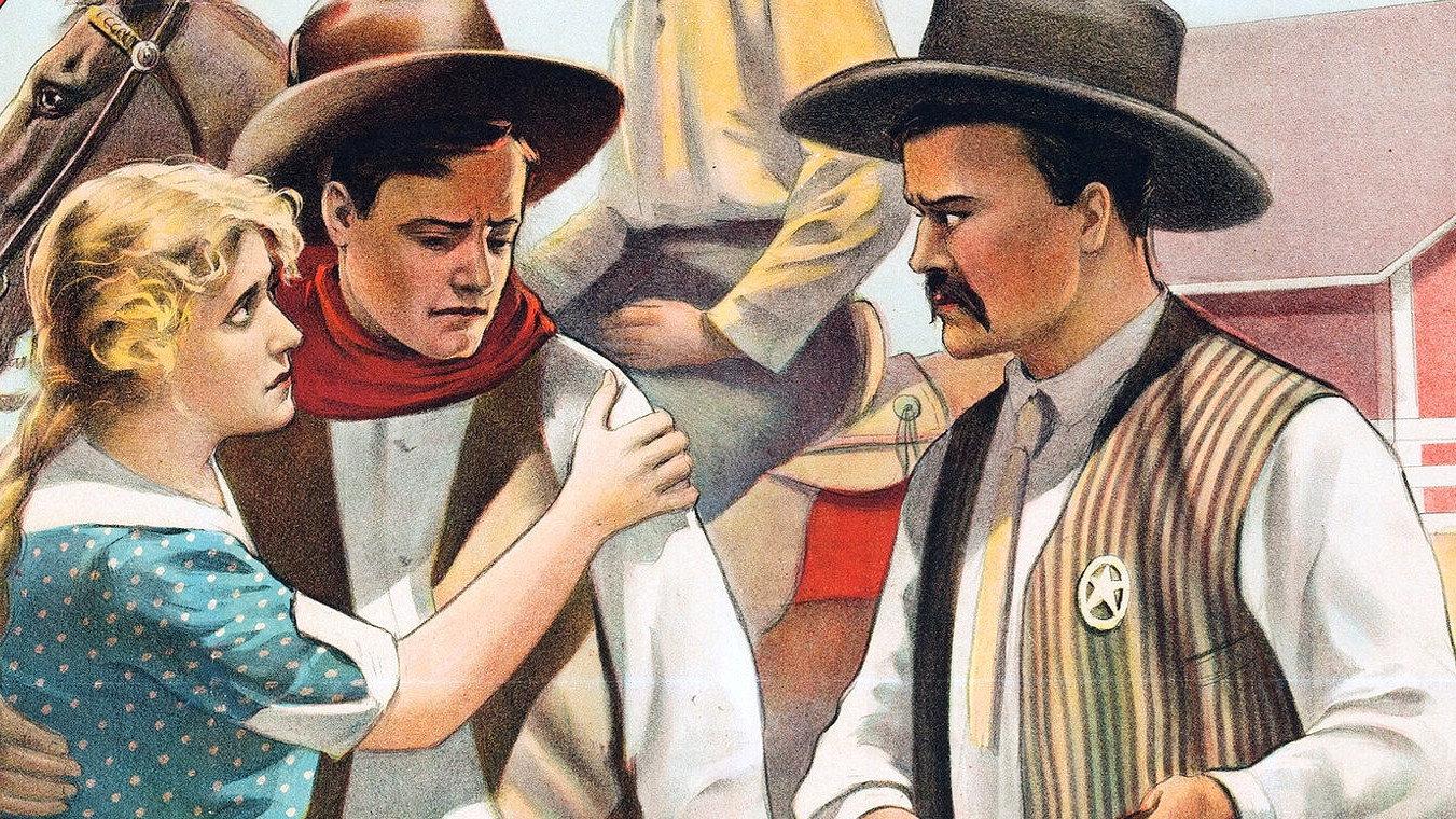 The Escape of Jim Dolan 1913 movie scene