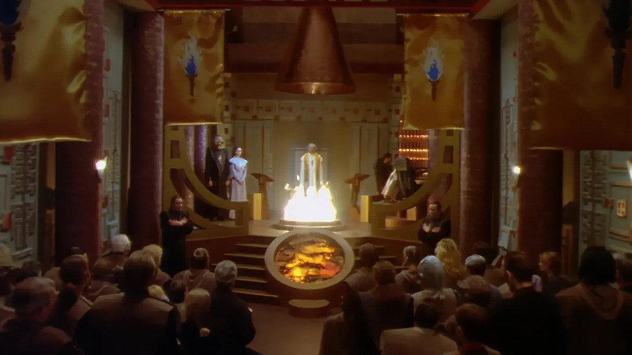 Space Precinct: The Fire Within 2025 movie scene