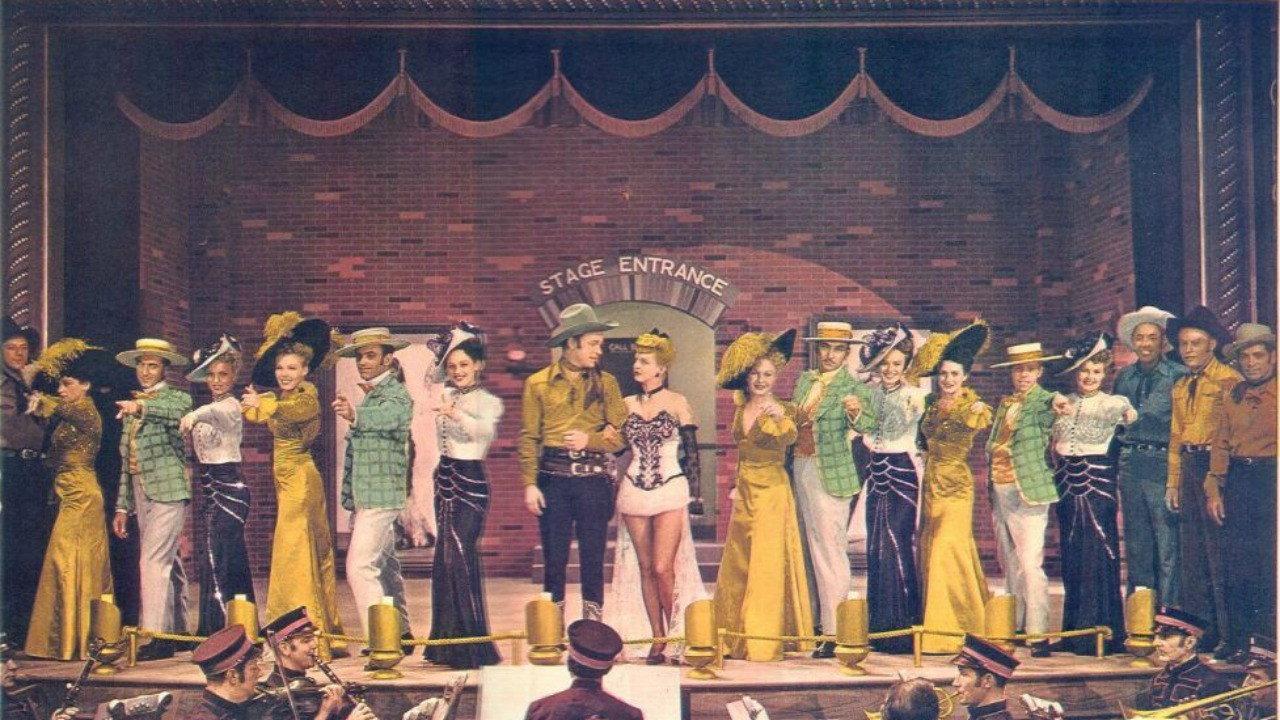 Sunset in El Dorado 1945 movie scene