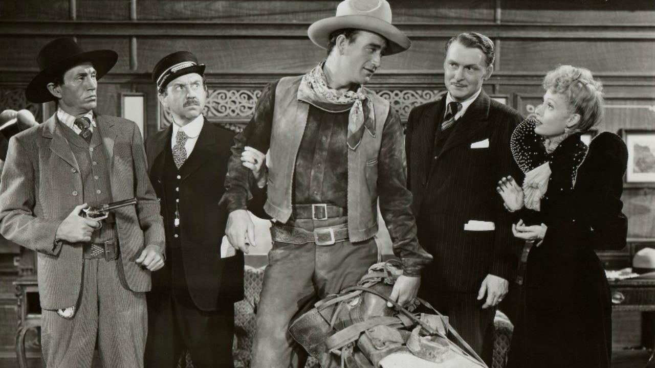 In Old Oklahoma 1943 movie scene