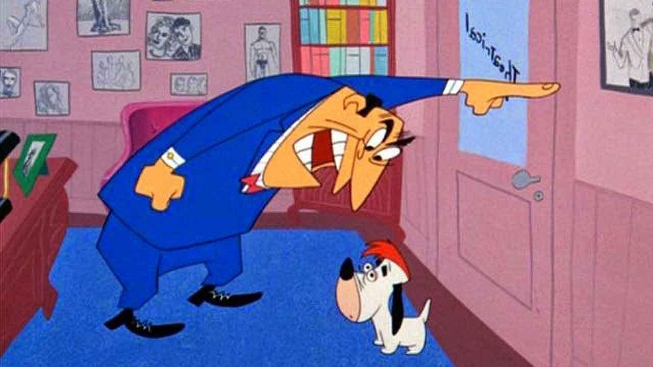 Dixieland Droopy 1954 movie scene