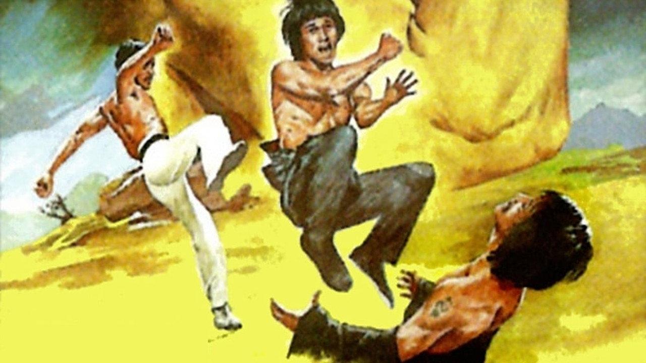 Bruce and Shaolin Kung Fu 1977 movie scene
