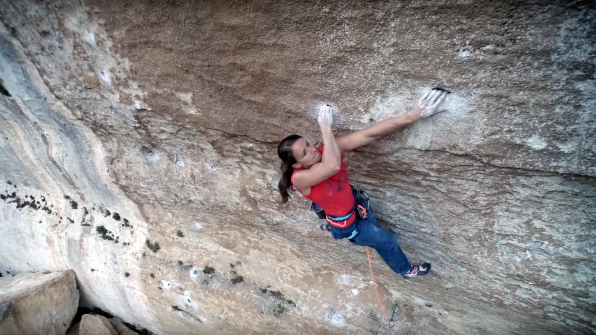 Rock Climbing Classics, La Rose et le Vampire 8b 2014 movie scene
