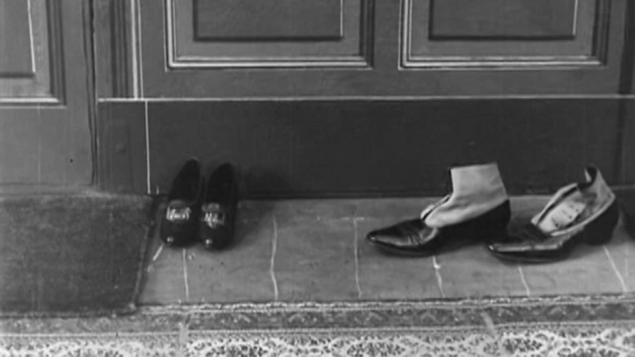 Matrimonial Shoes 1909 movie scene