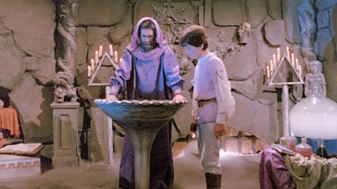 Wizards of the Lost Kingdom 1985 movie scene