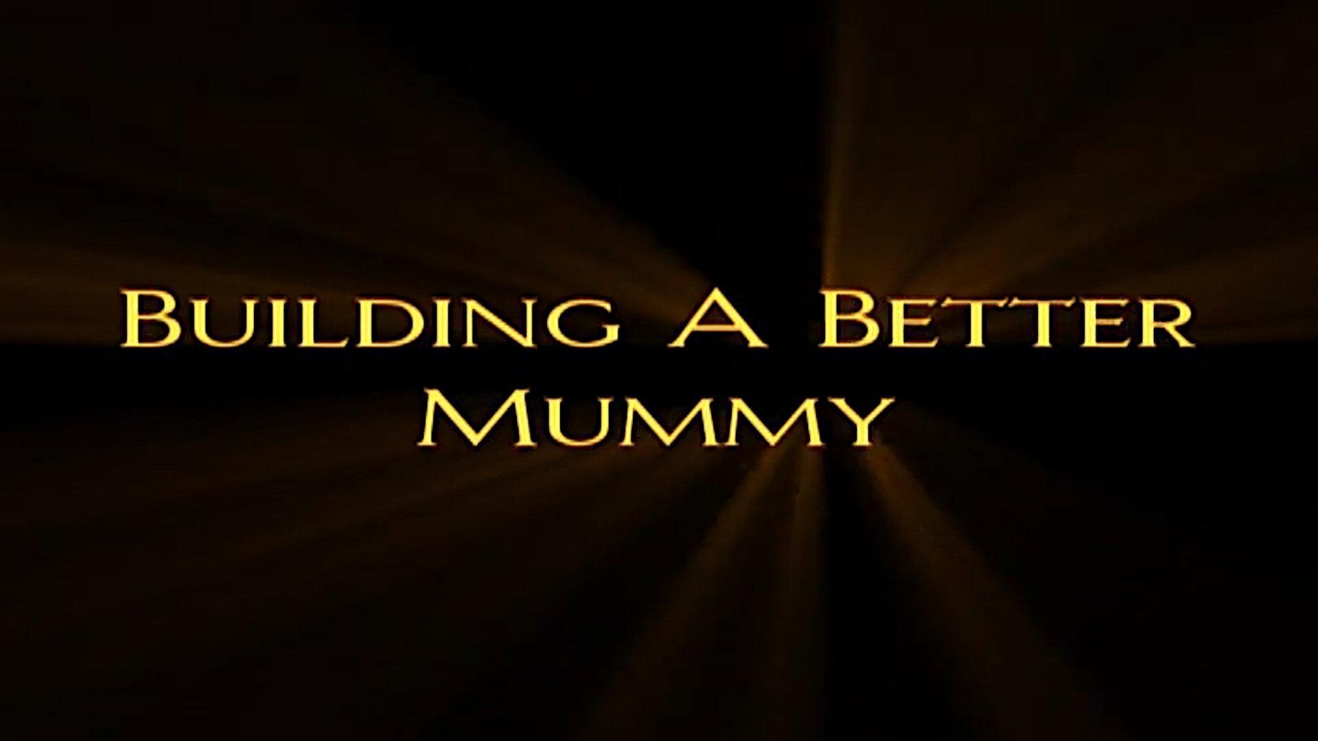 Building a Better Mummy 1999 movie scene