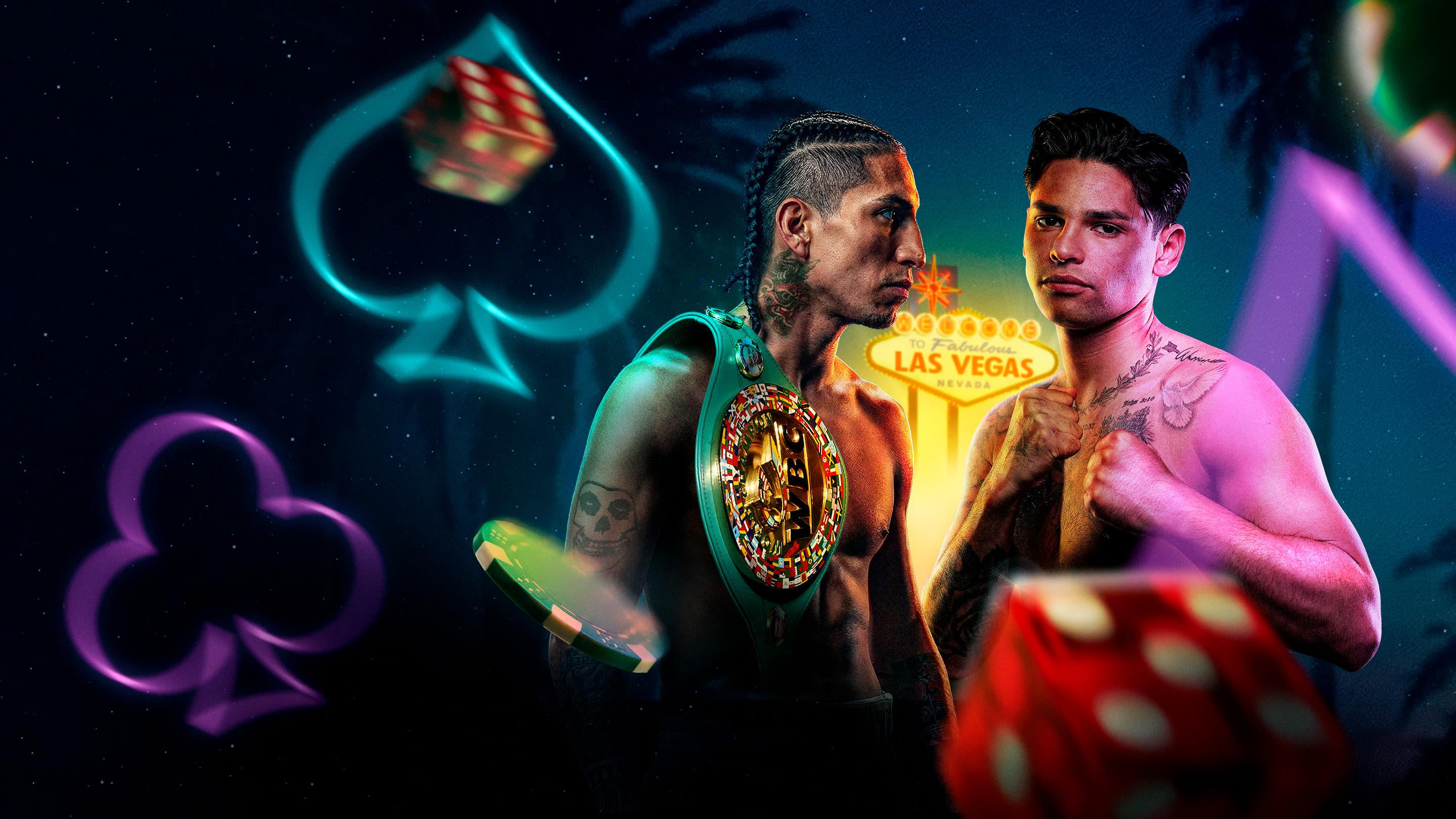 Mario Barrios vs. Ryan Garcia 2026 movie scene