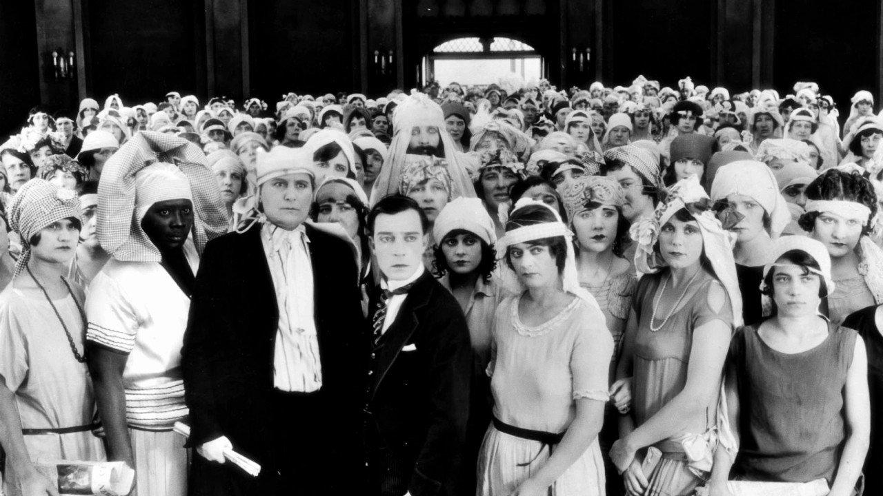 Seven Chances 1925 movie scene