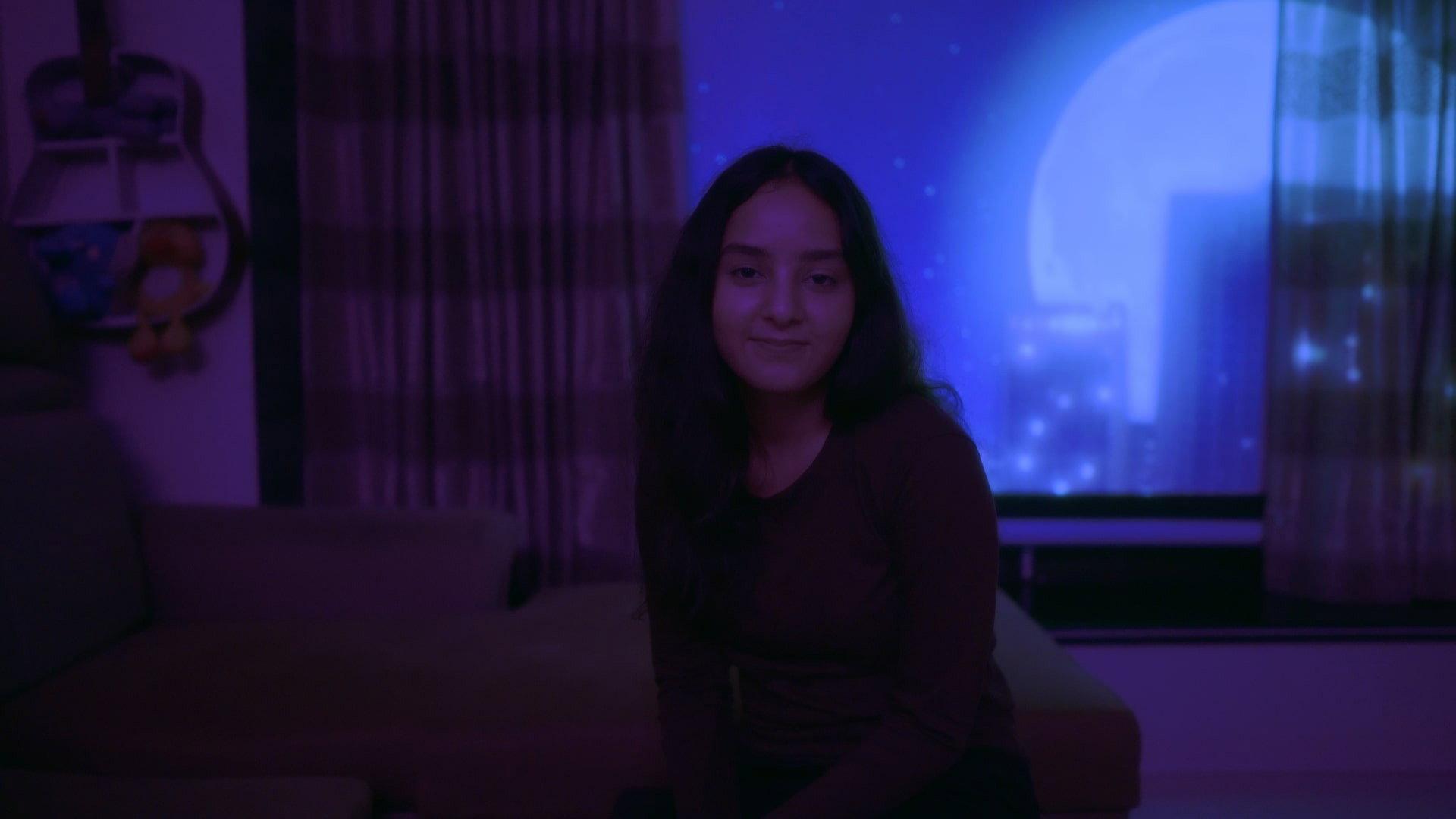 The Night With Her 2023 movie scene