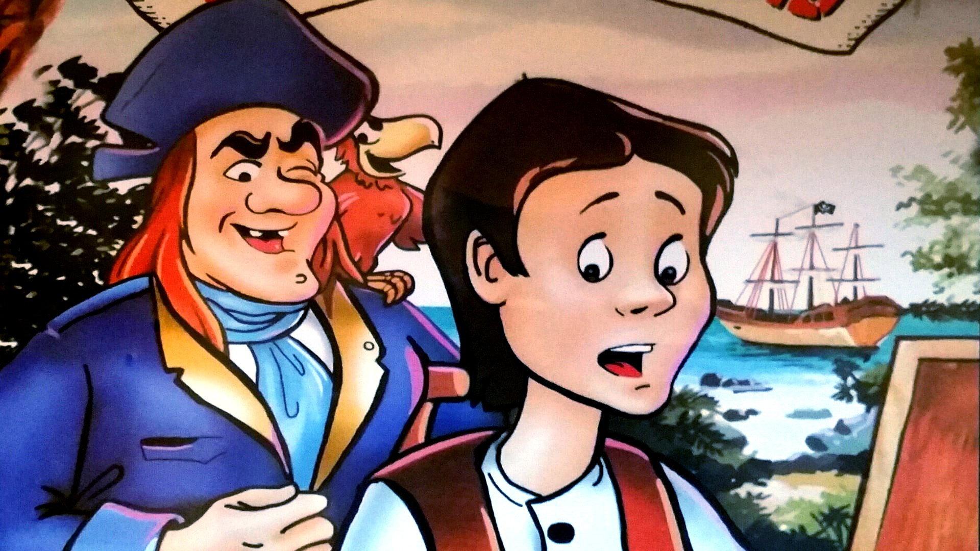 Treasure Island 1987 movie scene