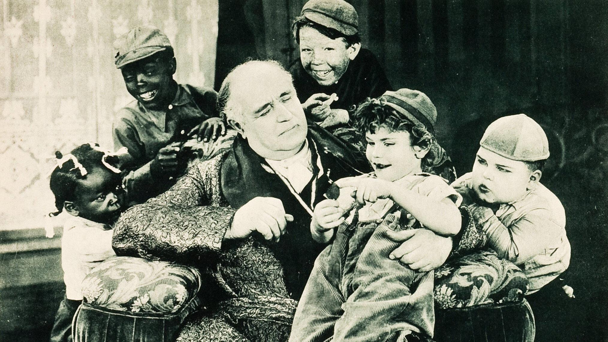 Tire Trouble 1924 movie scene