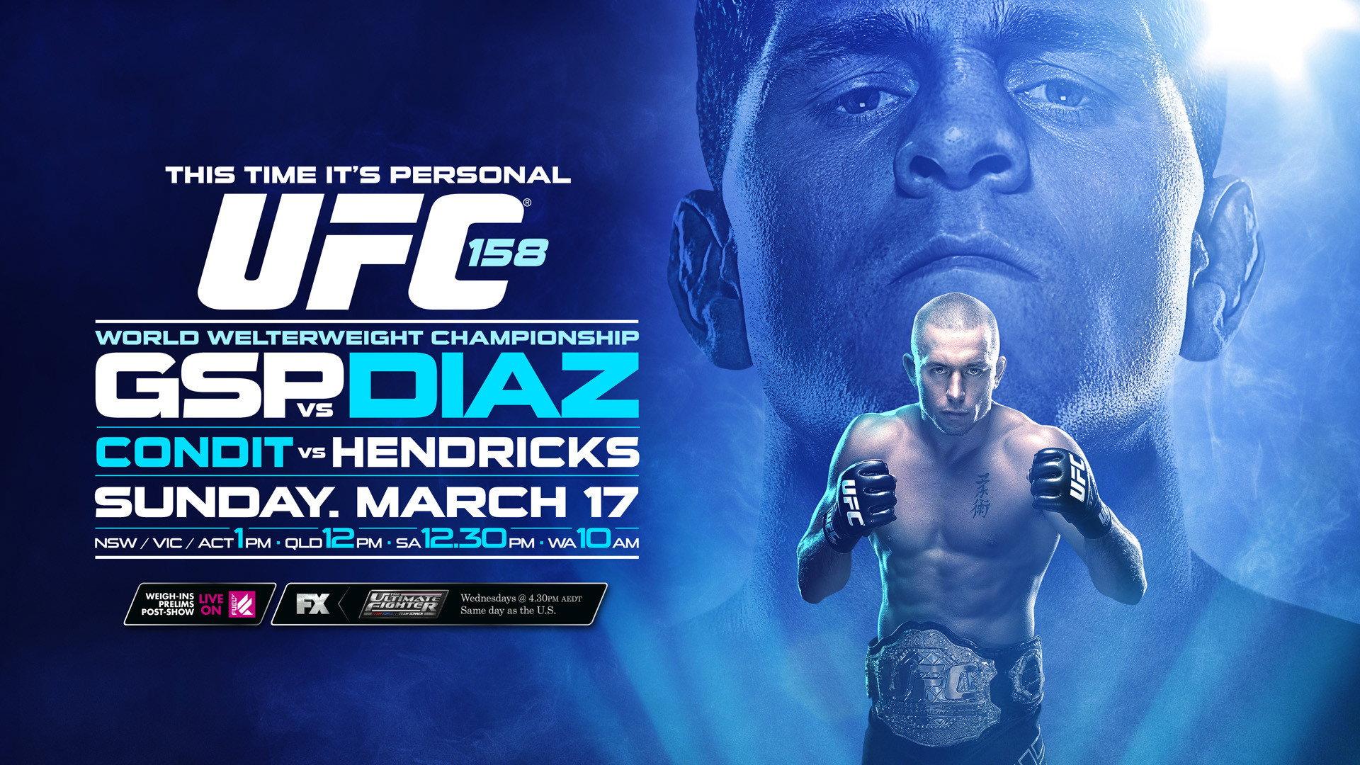 UFC 158: St-Pierre vs. Diaz 2013 movie scene