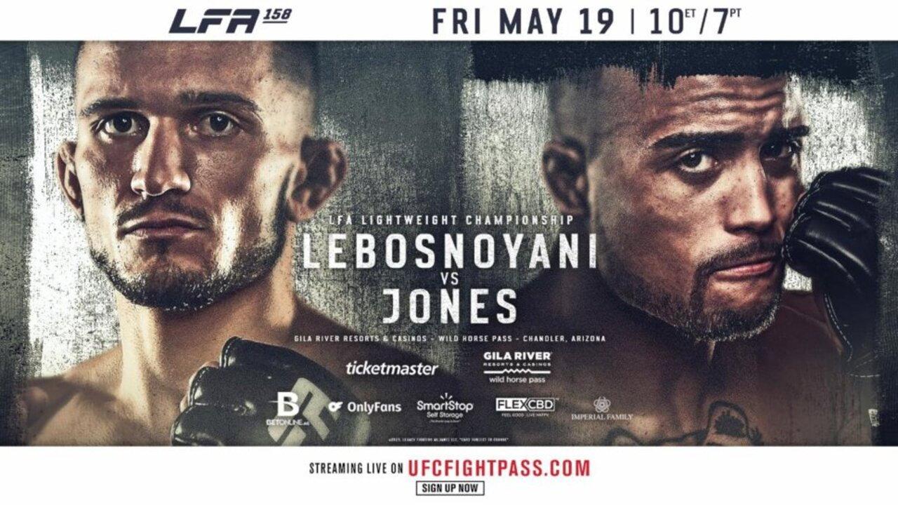 LFA 158: Jones vs. Lebosnoyani 2023 movie scene