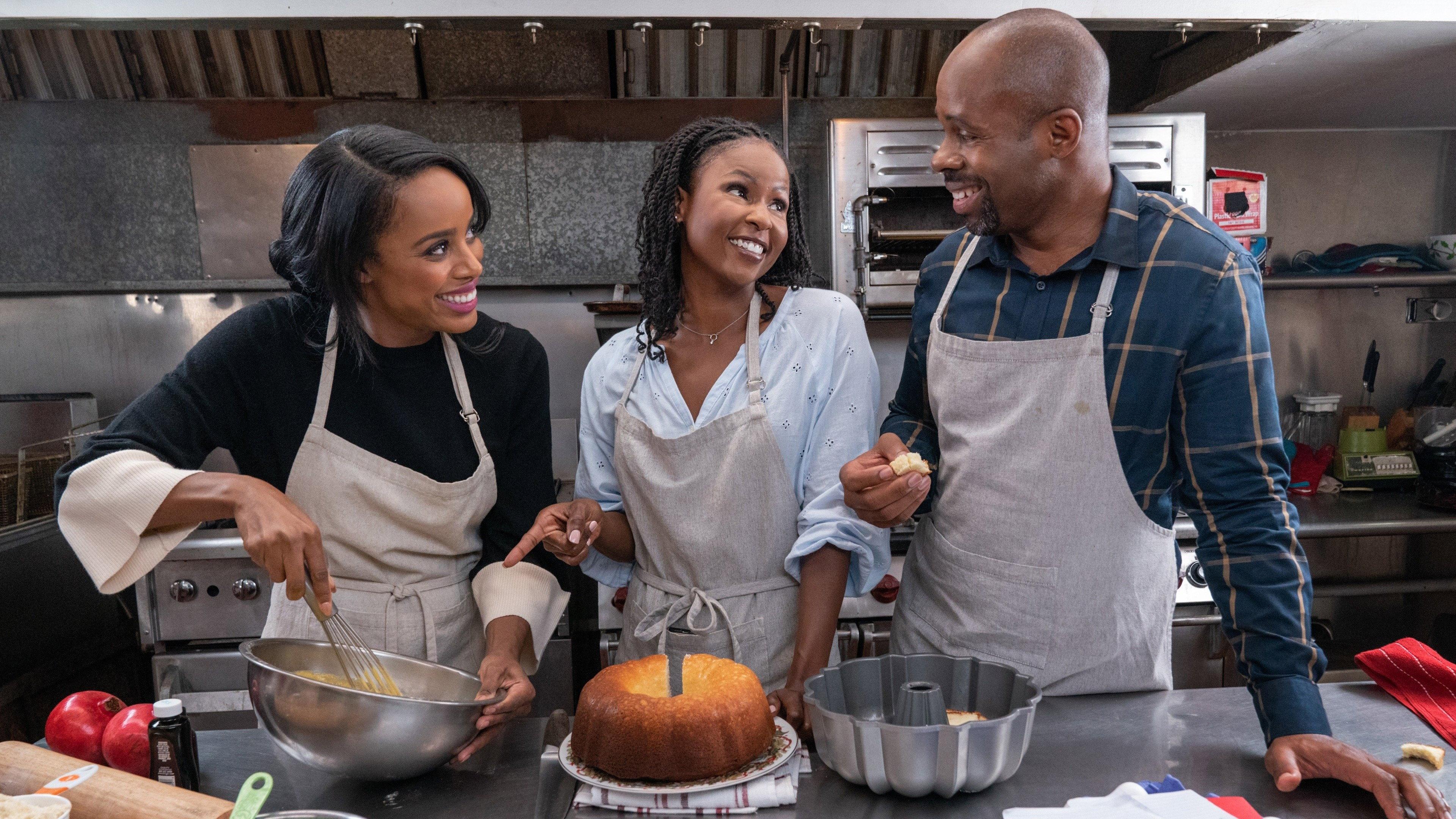Baking Christmas 2019 movie scene