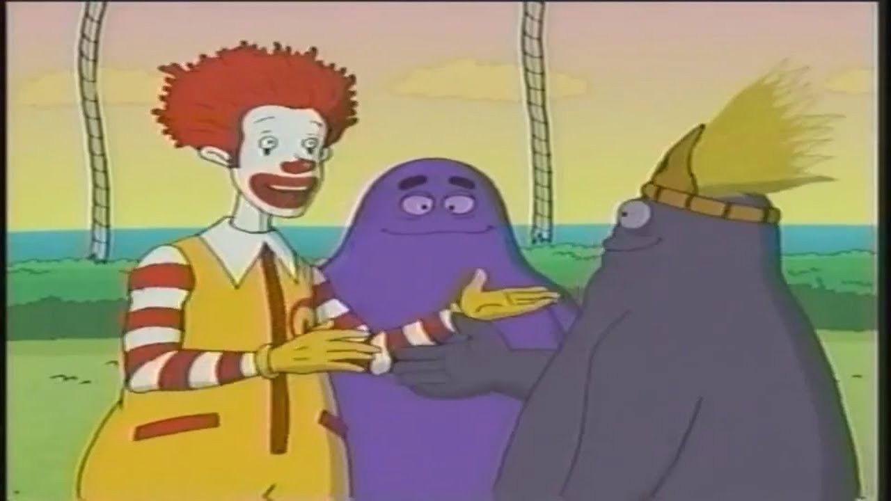 The Wacky Adventures of Ronald McDonald: The Legend of Grimace Island 1999 movie scene