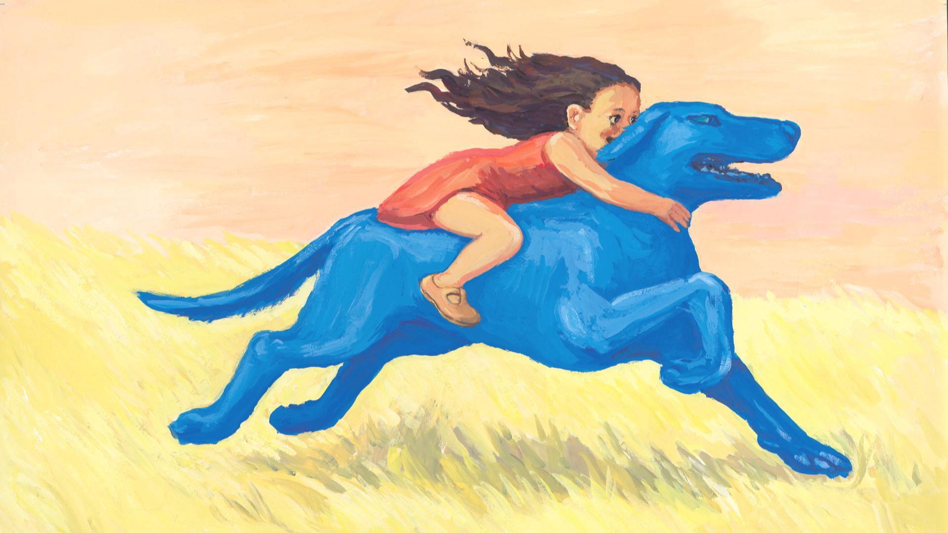 Chien bleu et autres belles histoires de l'école des loisirs 2026 movie scene