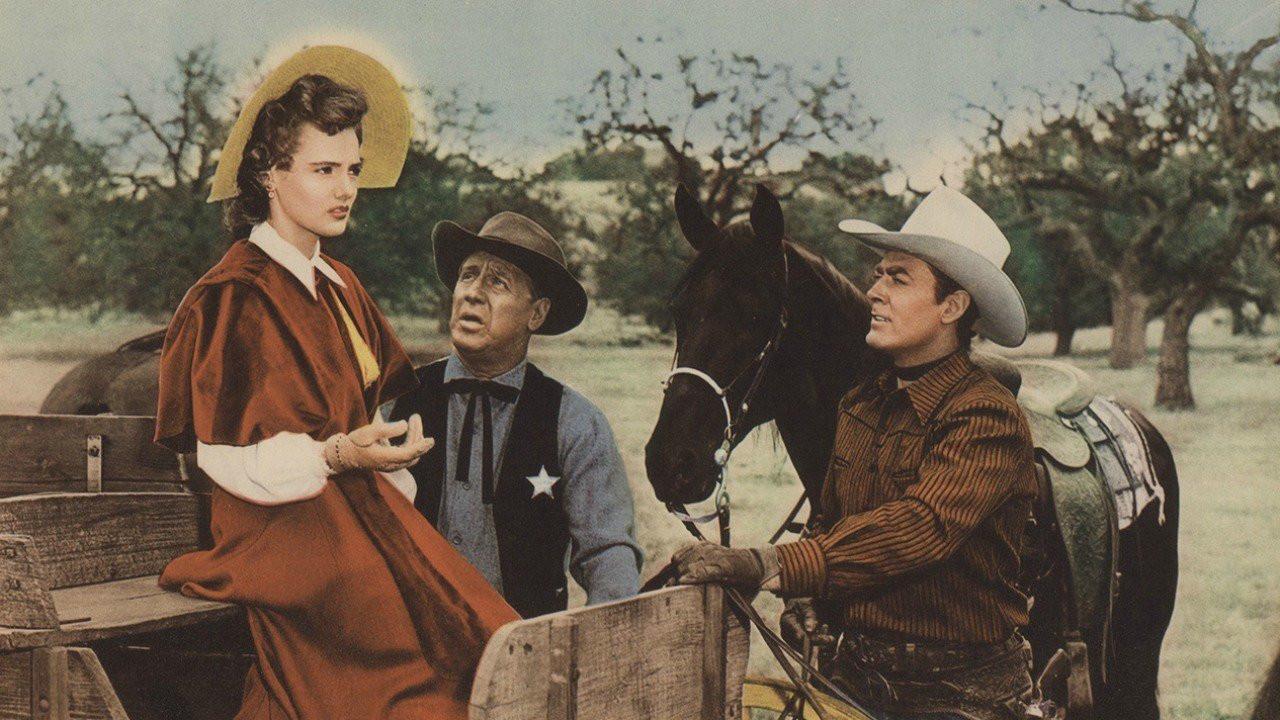 Desert of Lost Men 1951 movie scene