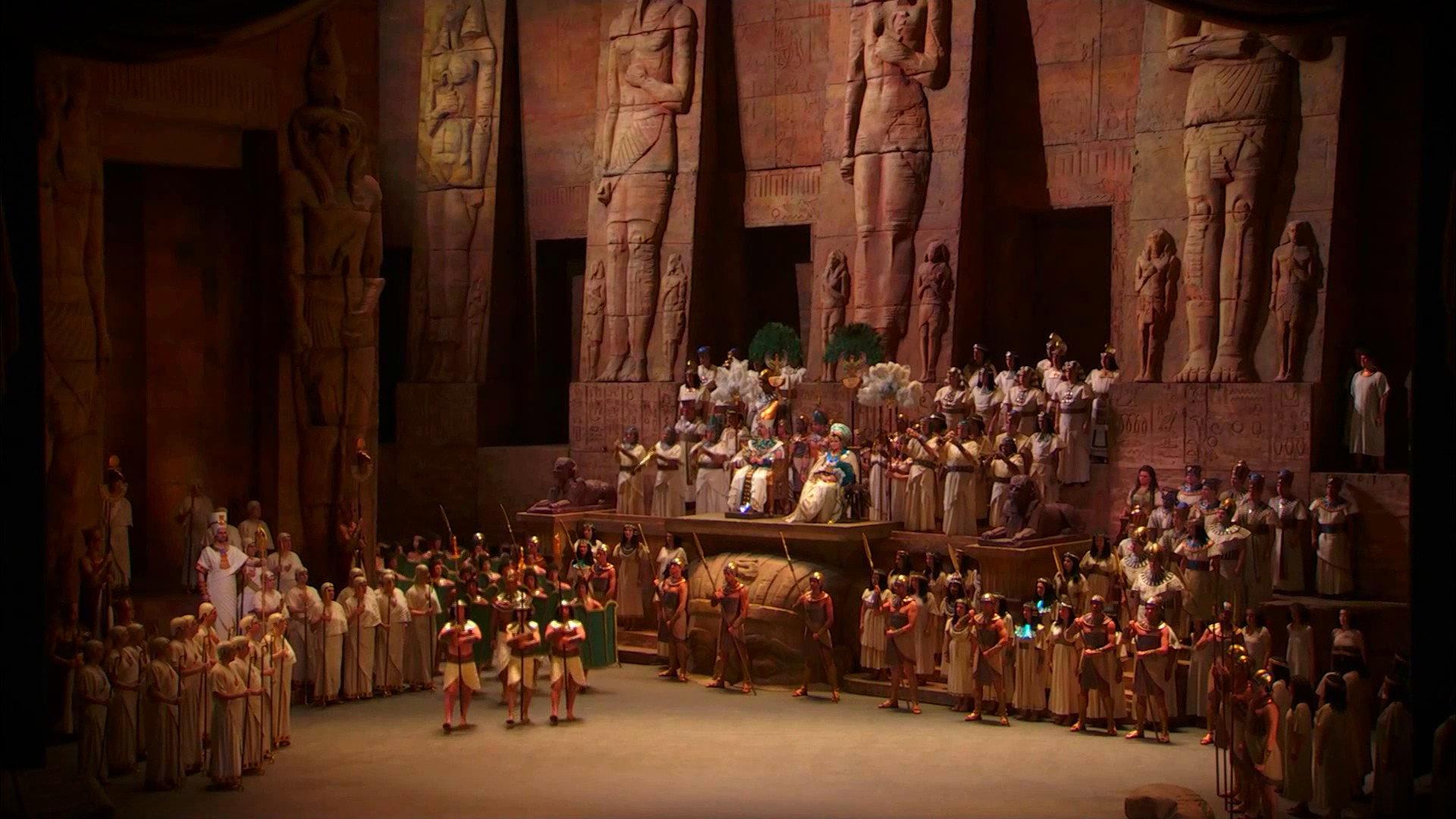 The Metropolitan Opera: Aida 2012 movie scene