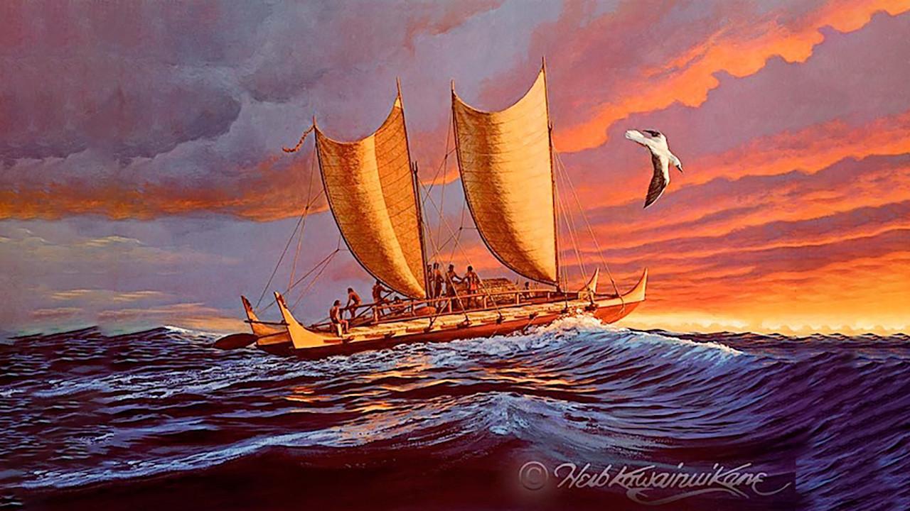 Wayfinders: A Pacific Odyssey 1999 movie scene
