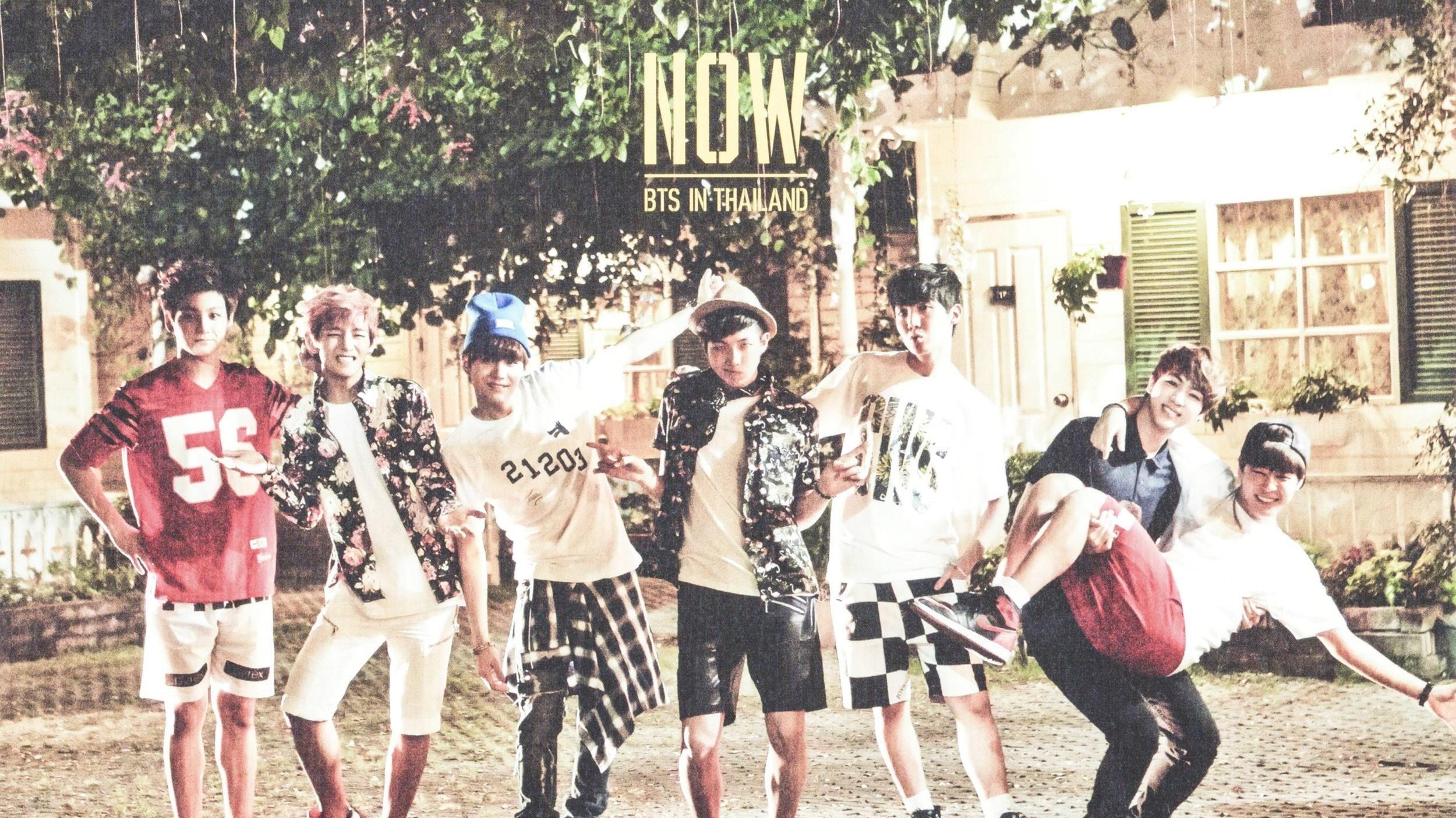 BTS NOW: BTS in Thailand 2014 movie scene