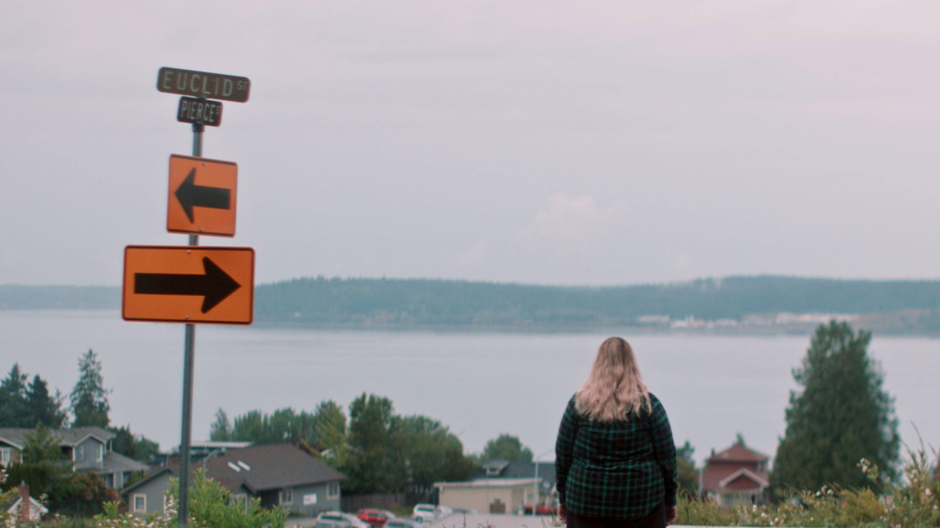 Lucy and Whitney 2023 movie scene
