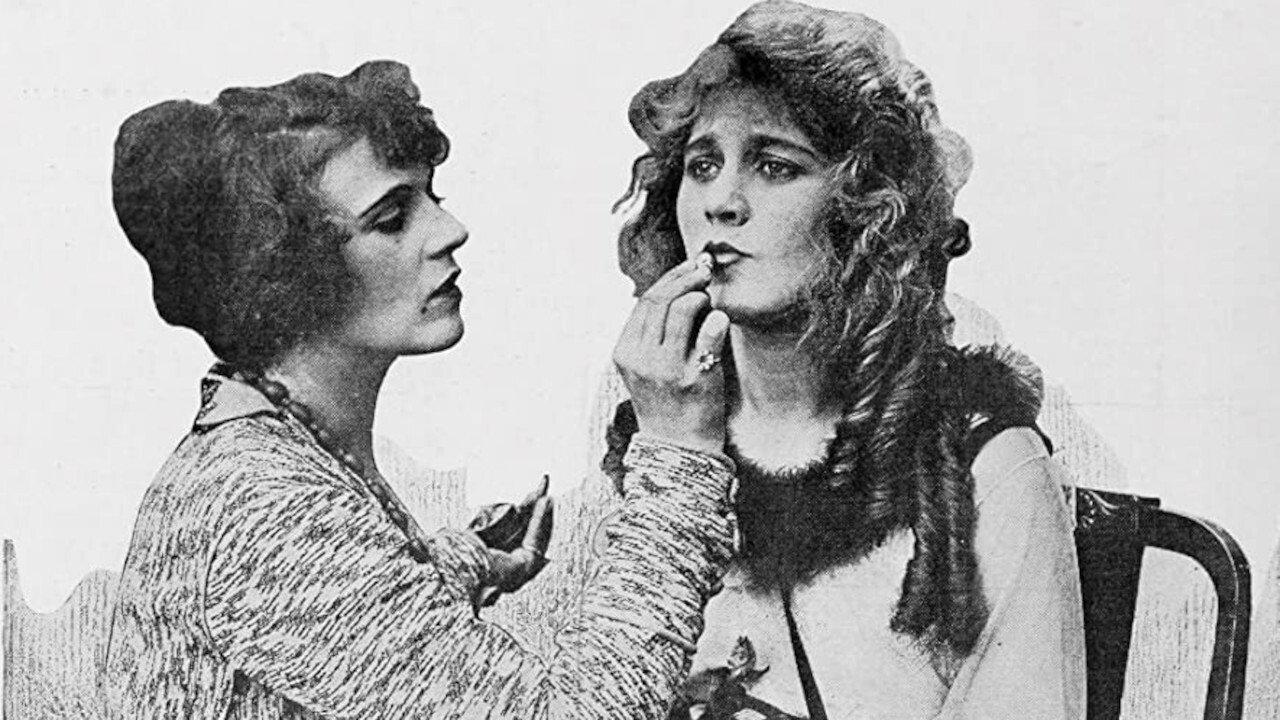 Painted Lips 1918 movie scene