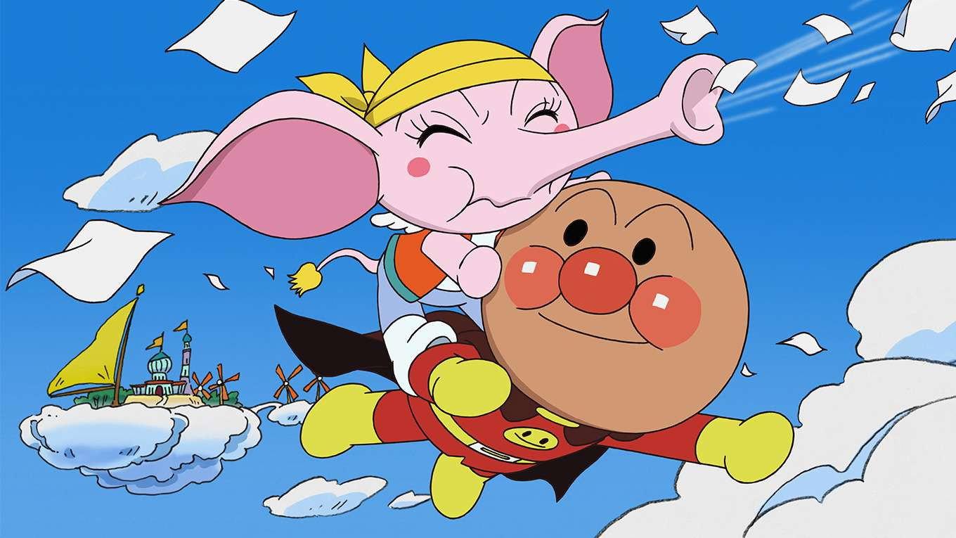 Go! Anpanman: Fly! The Handkerchief of Hope 2013 movie scene