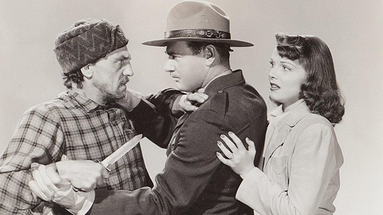 Men of the Timberland 1941 movie scene