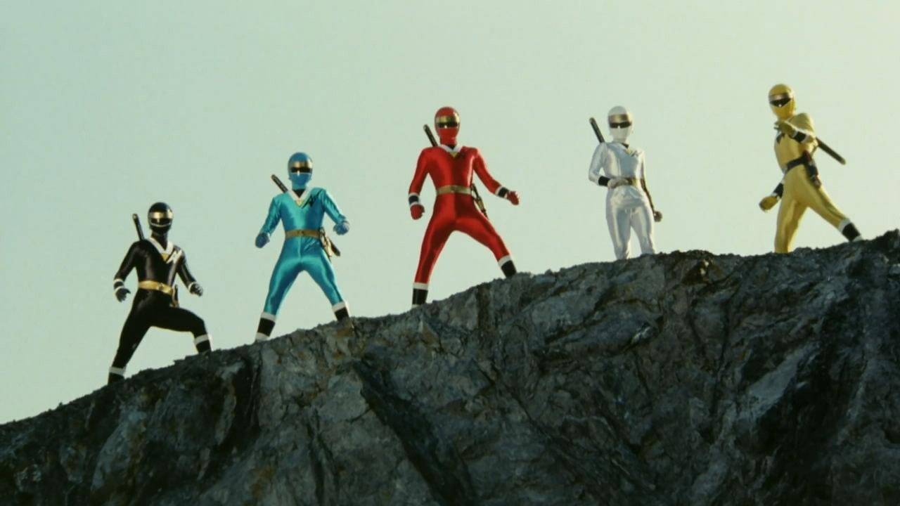 Ninja Sentai Kakuranger: The Movie 1994 movie scene
