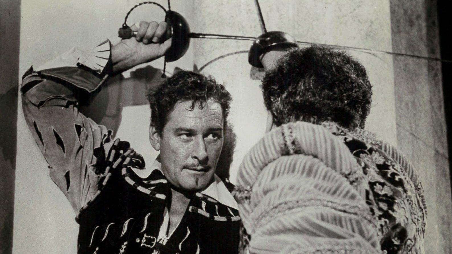 Crossed Swords 1954 movie scene