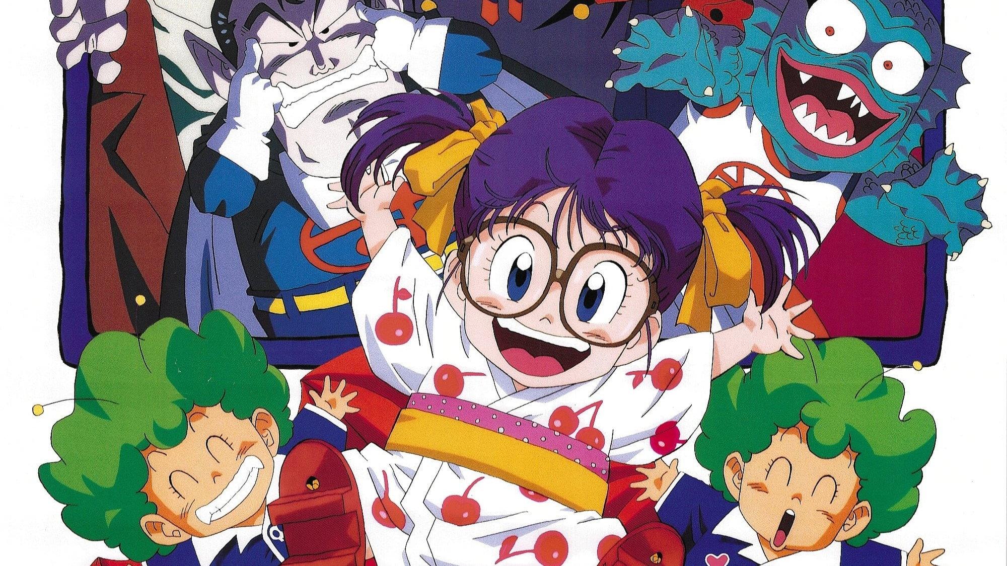Dr. Slump and Arale-chan: N-cha!! Excited Heart of Summer Vacation 1994 movie scene