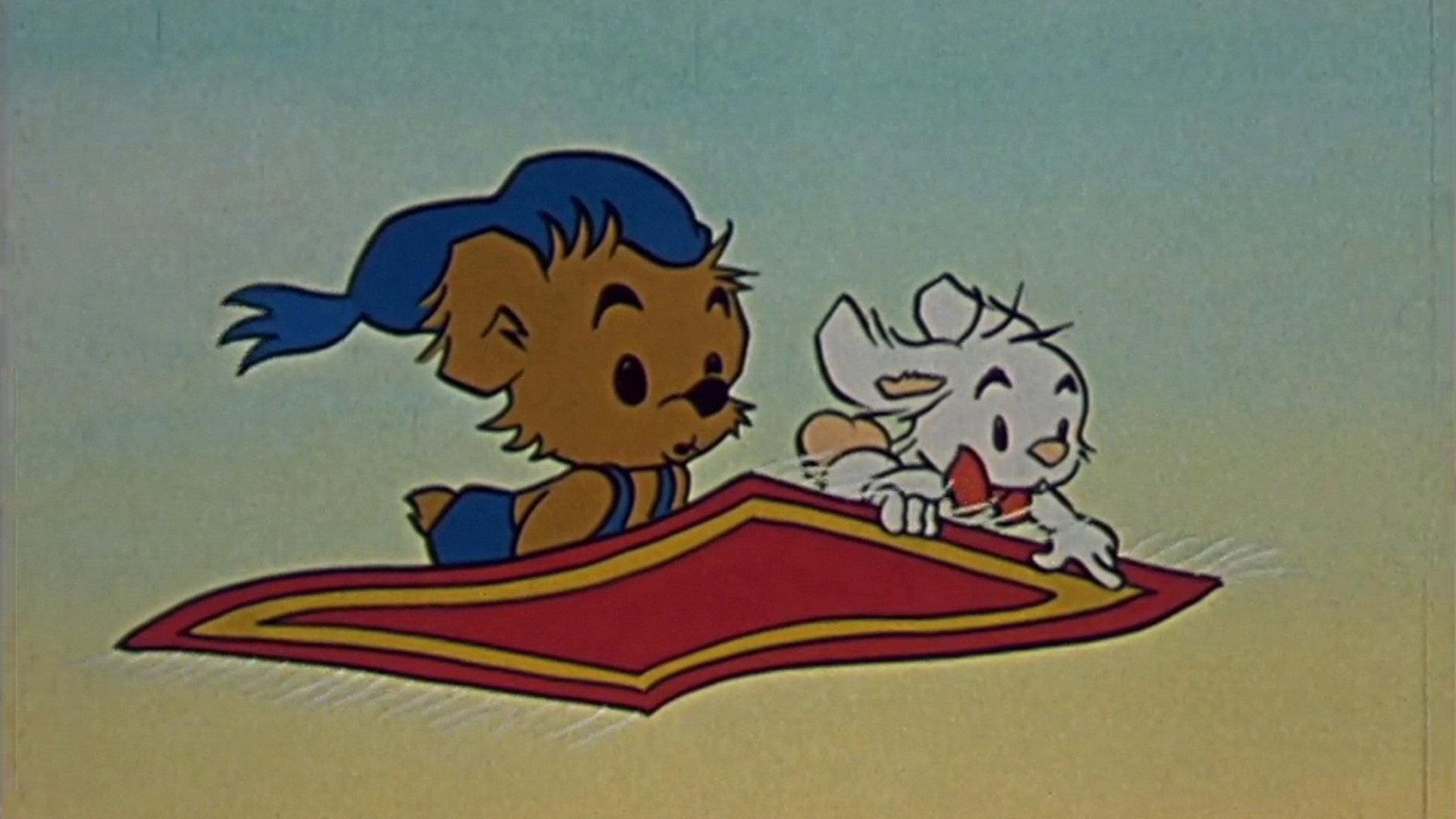 Bamse and the Flying Carpet 1972 movie scene