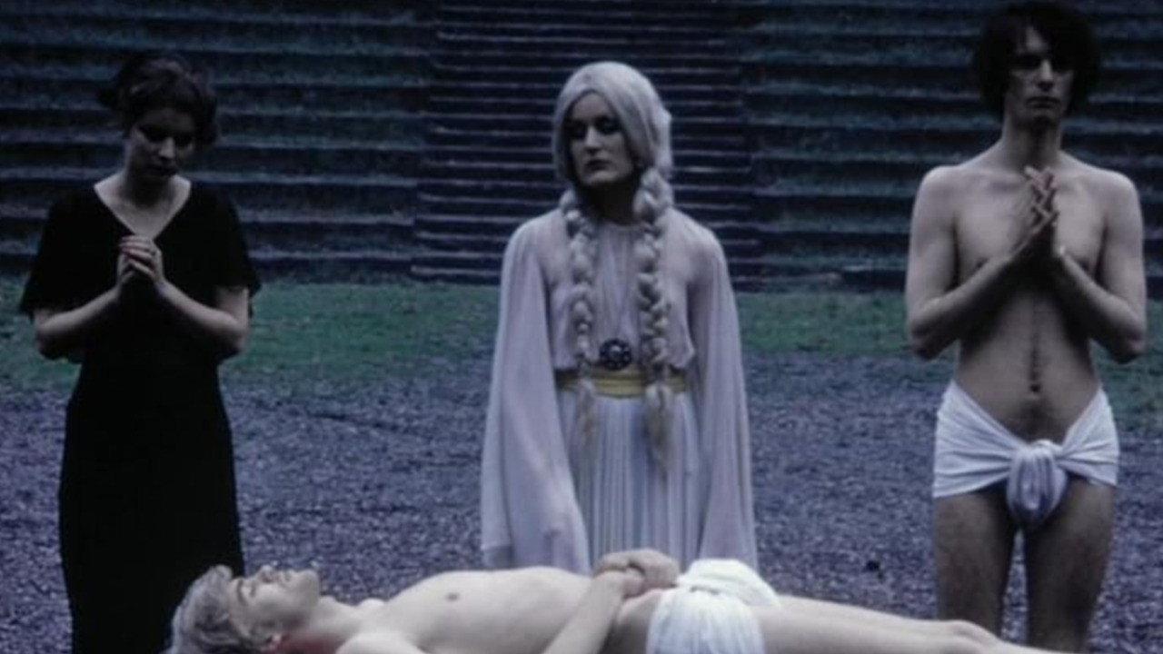 Eika Katappa 1969 movie scene
