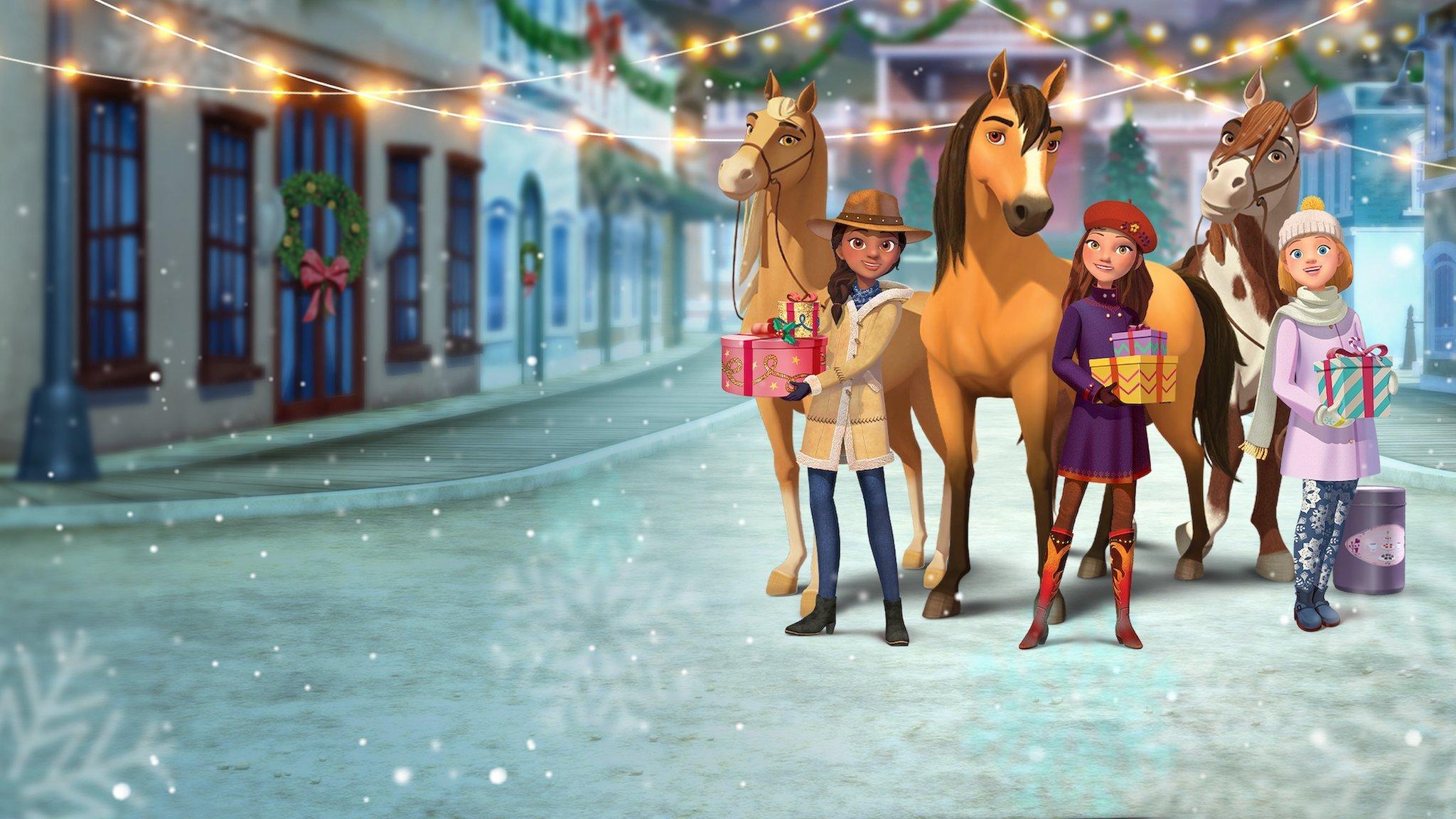 Spirit Riding Free: Spirit of Christmas 2019 movie scene