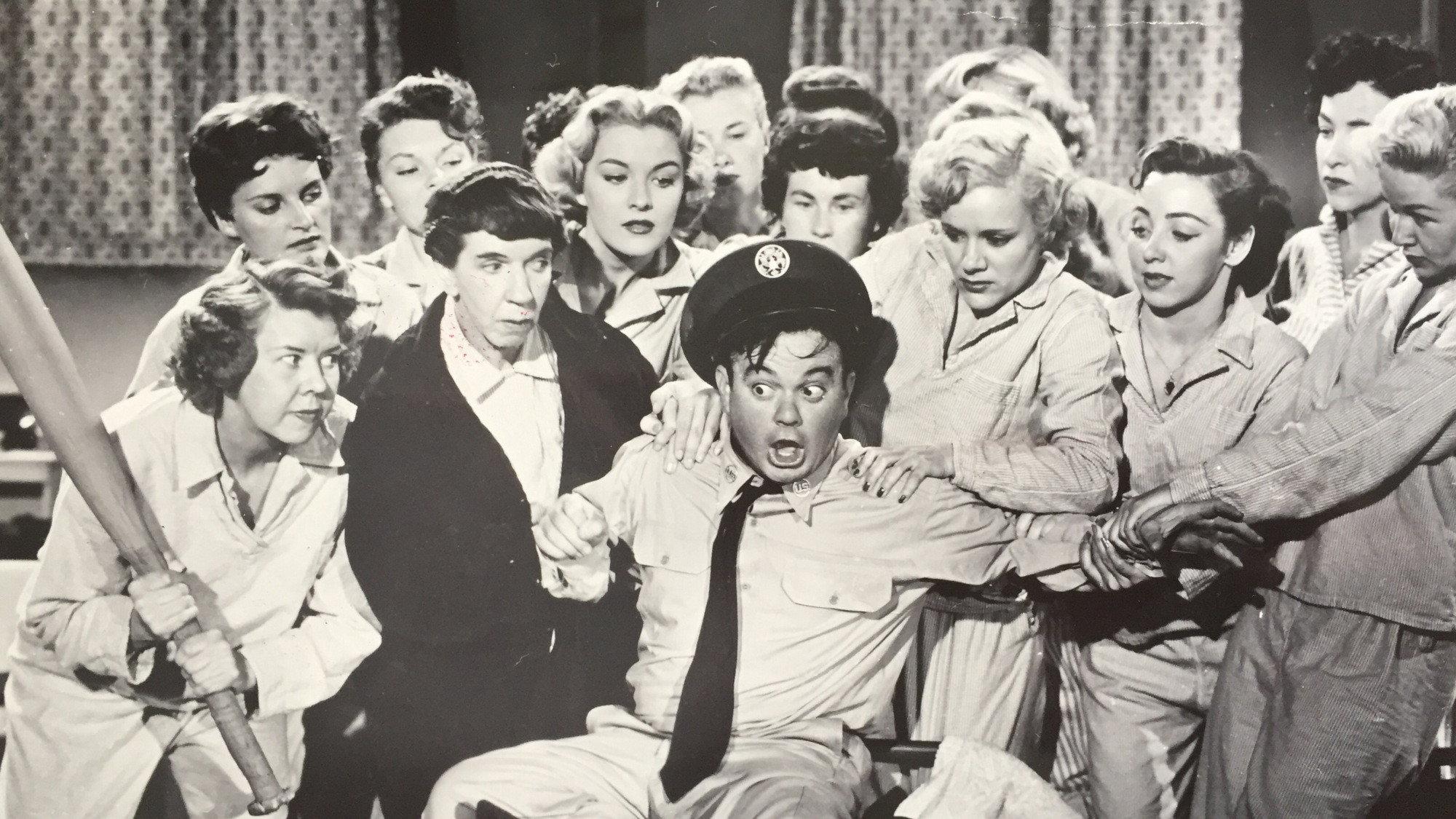 Clipped Wings 1953 movie scene