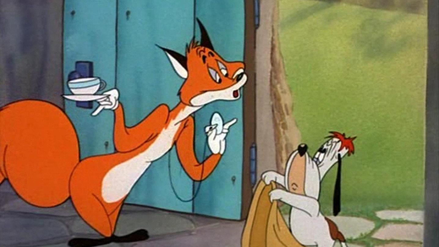 Out-Foxed 1949 movie scene