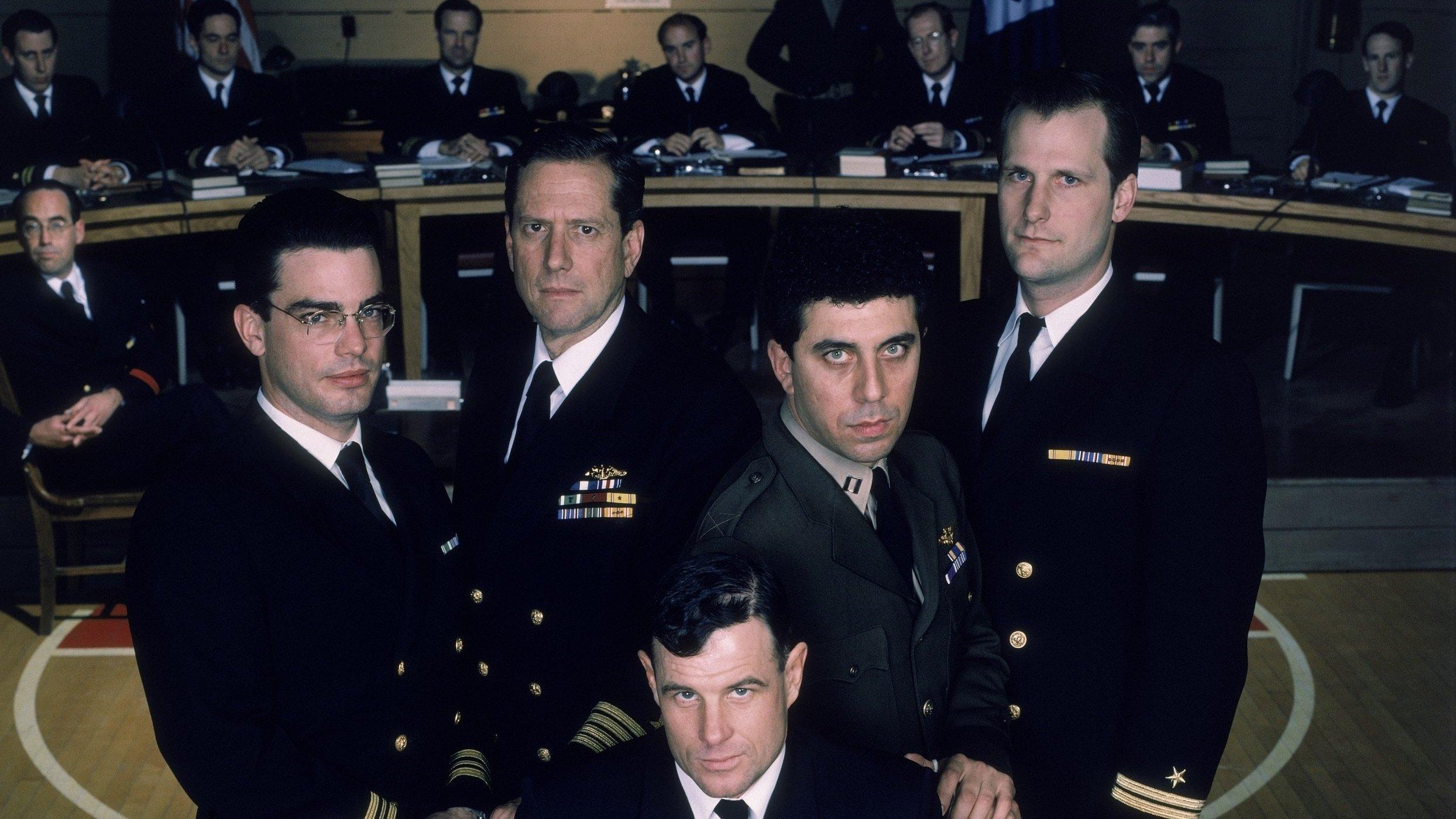 The Caine Mutiny Court-Martial 1988 movie scene
