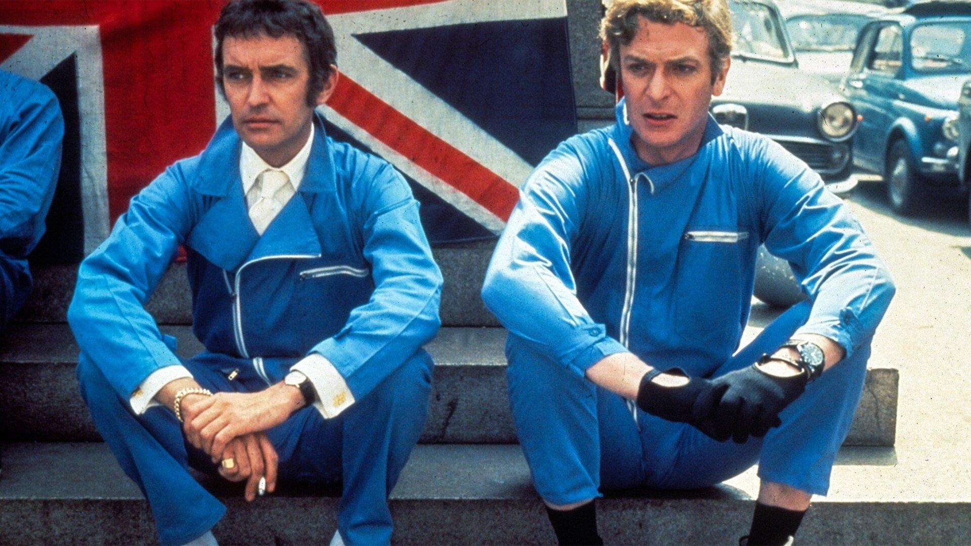 The Italian Job 1969 movie scene