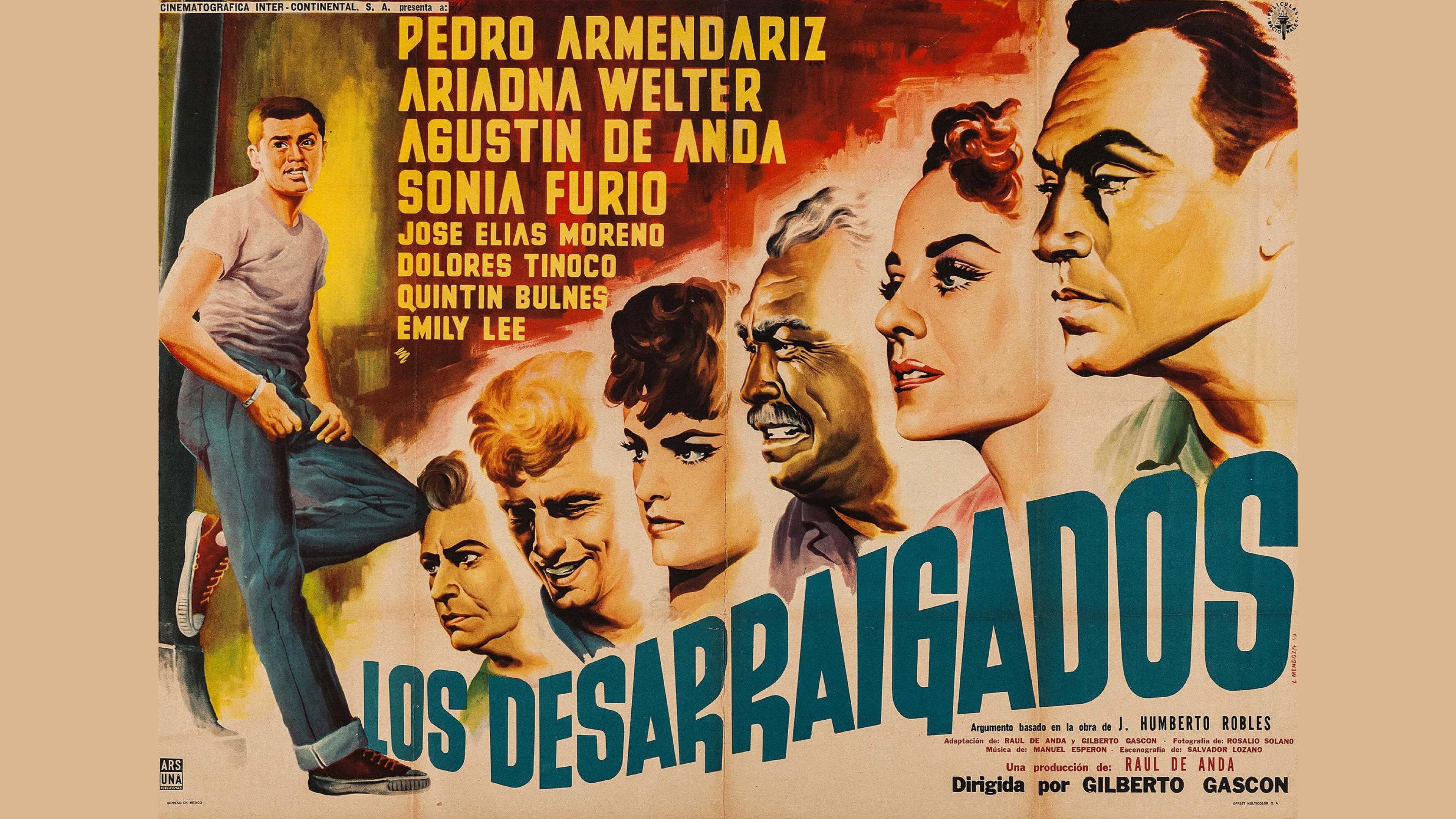 Los desarraigados 1960 movie scene