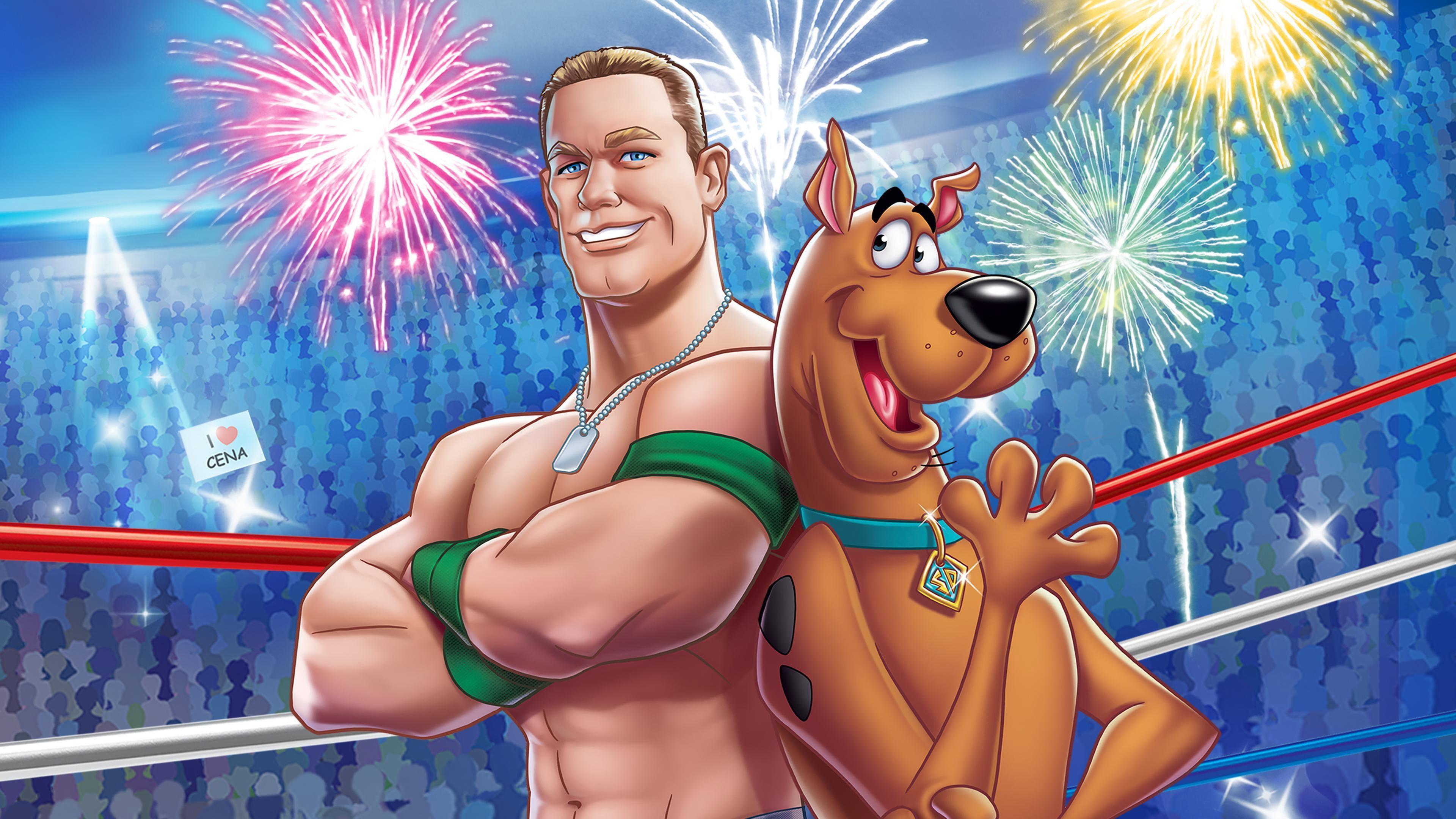 Scooby-Doo! WrestleMania Mystery 2014 movie scene
