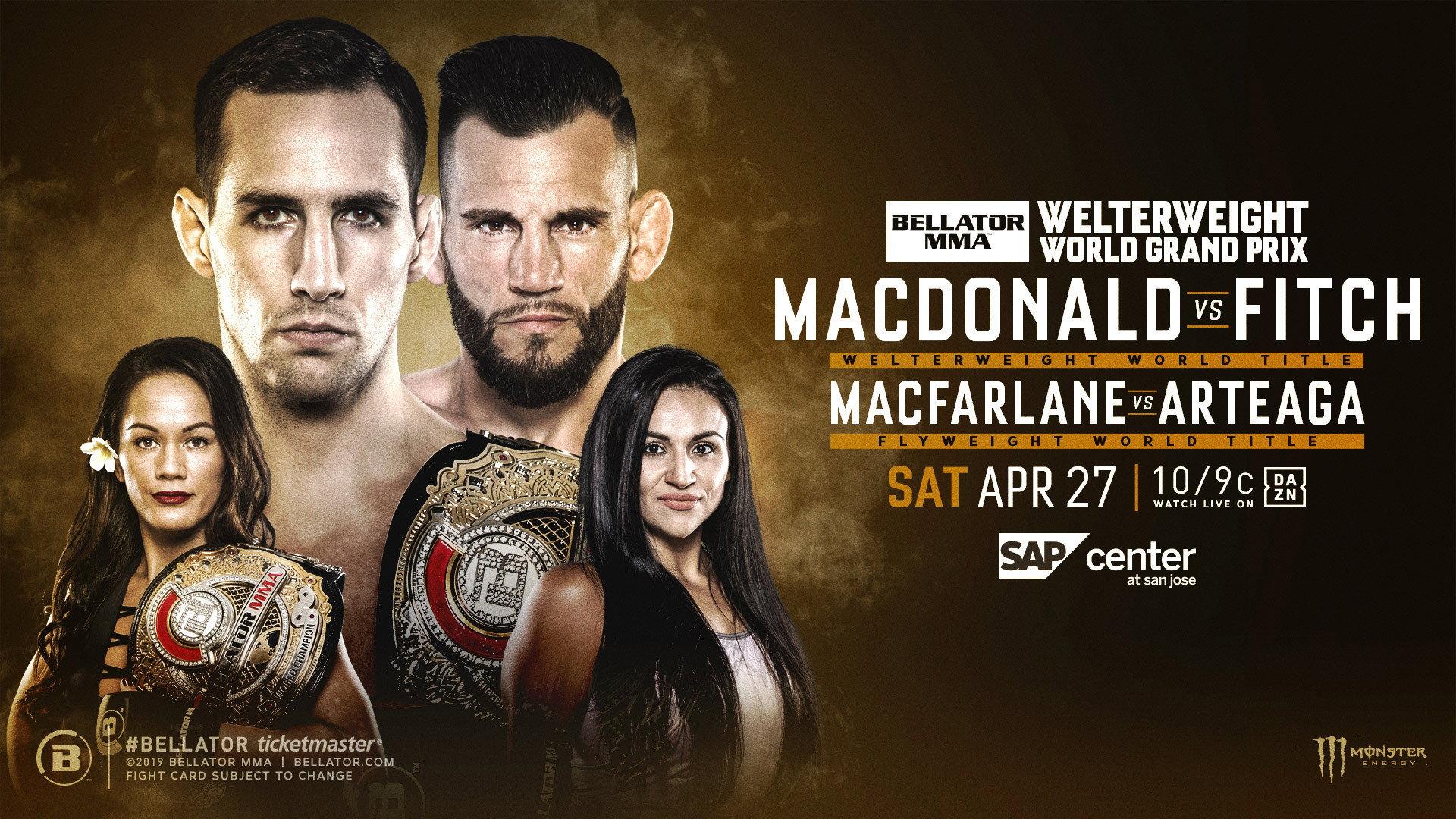 Bellator 220: MacDonald vs. Fitch 2019 movie scene