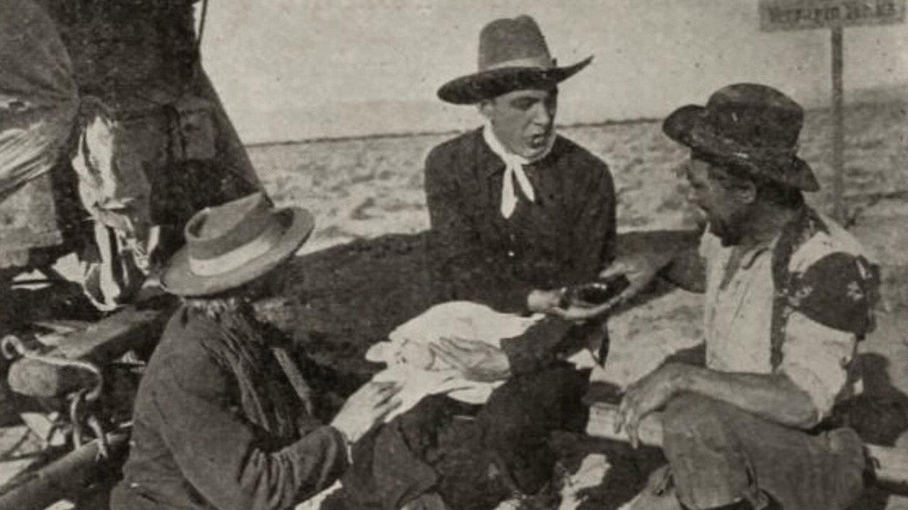 Love's Lariat 1916 movie scene