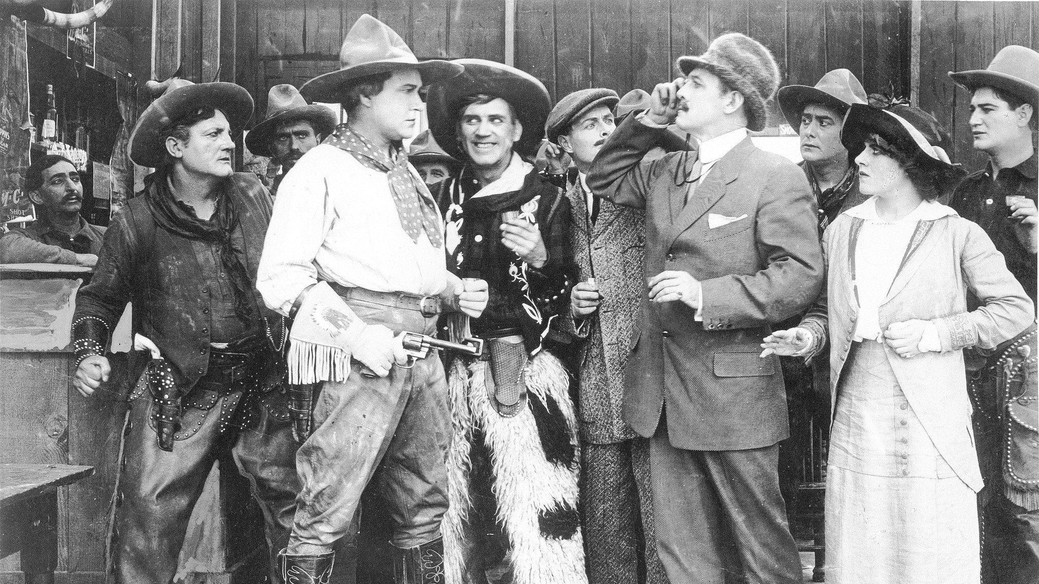 The Squaw Man 1914 movie scene