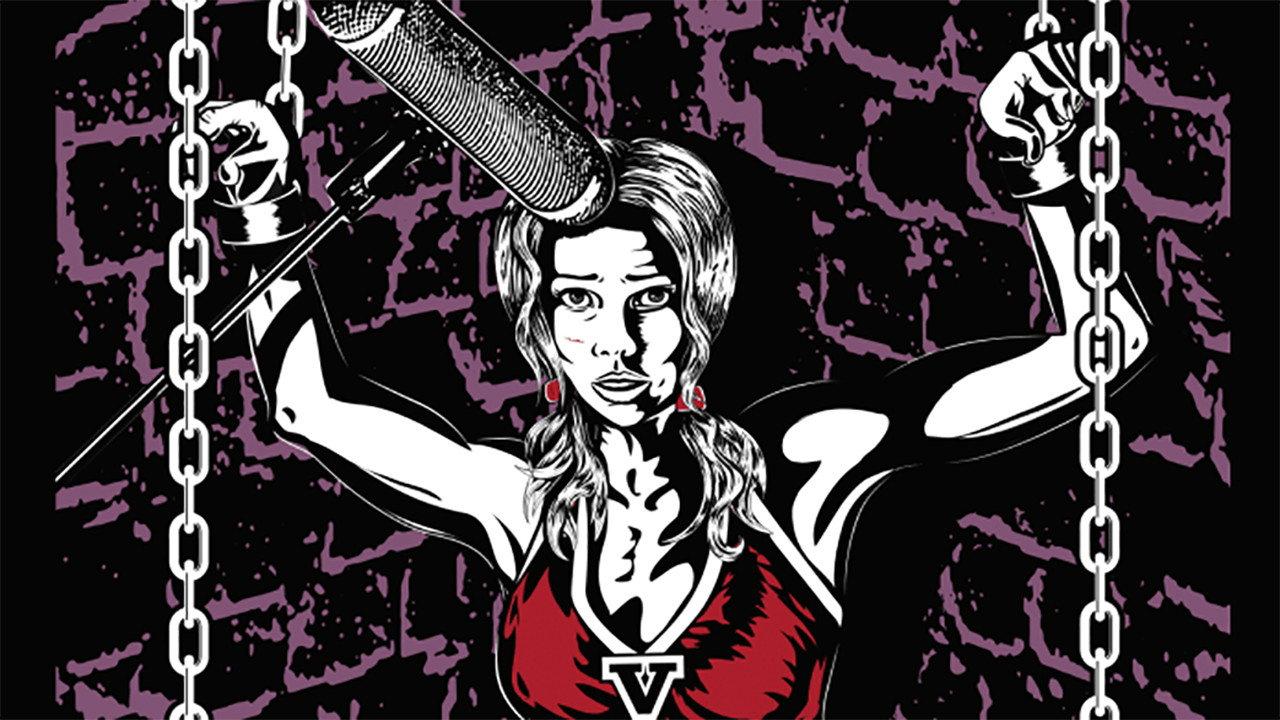 Virgin Cheerleaders in Chains 2018 movie scene