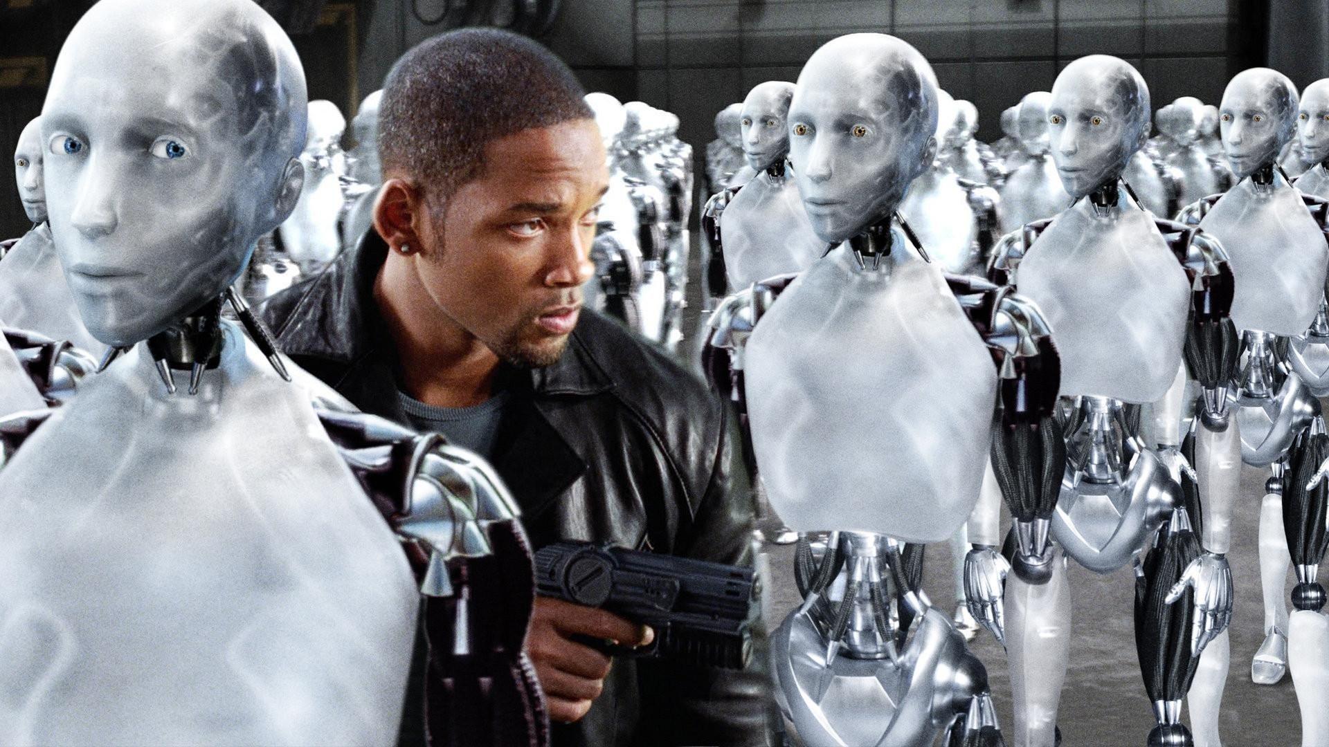 I, Robot 2004 movie scene