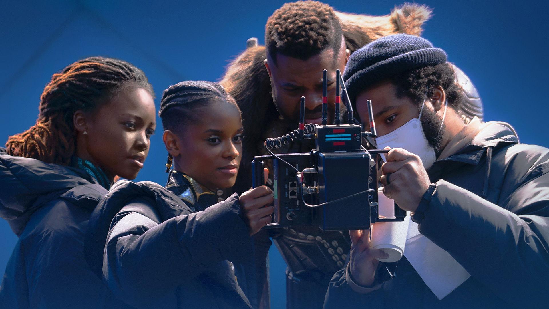 Marvel Studios Assembled: The Making of Black Panther: Wakanda Forever 2023 movie scene