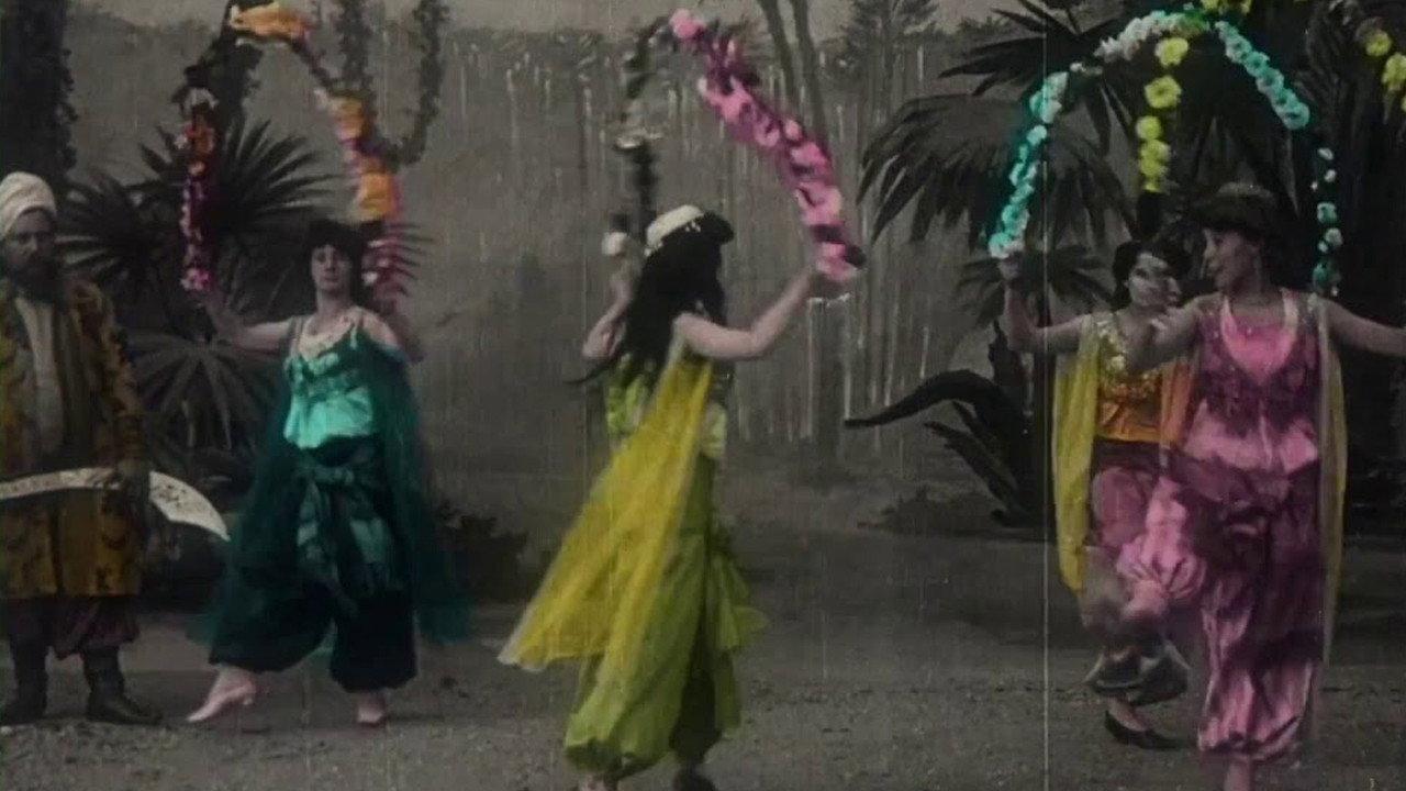 The Magician from Arabia 1906 movie scene