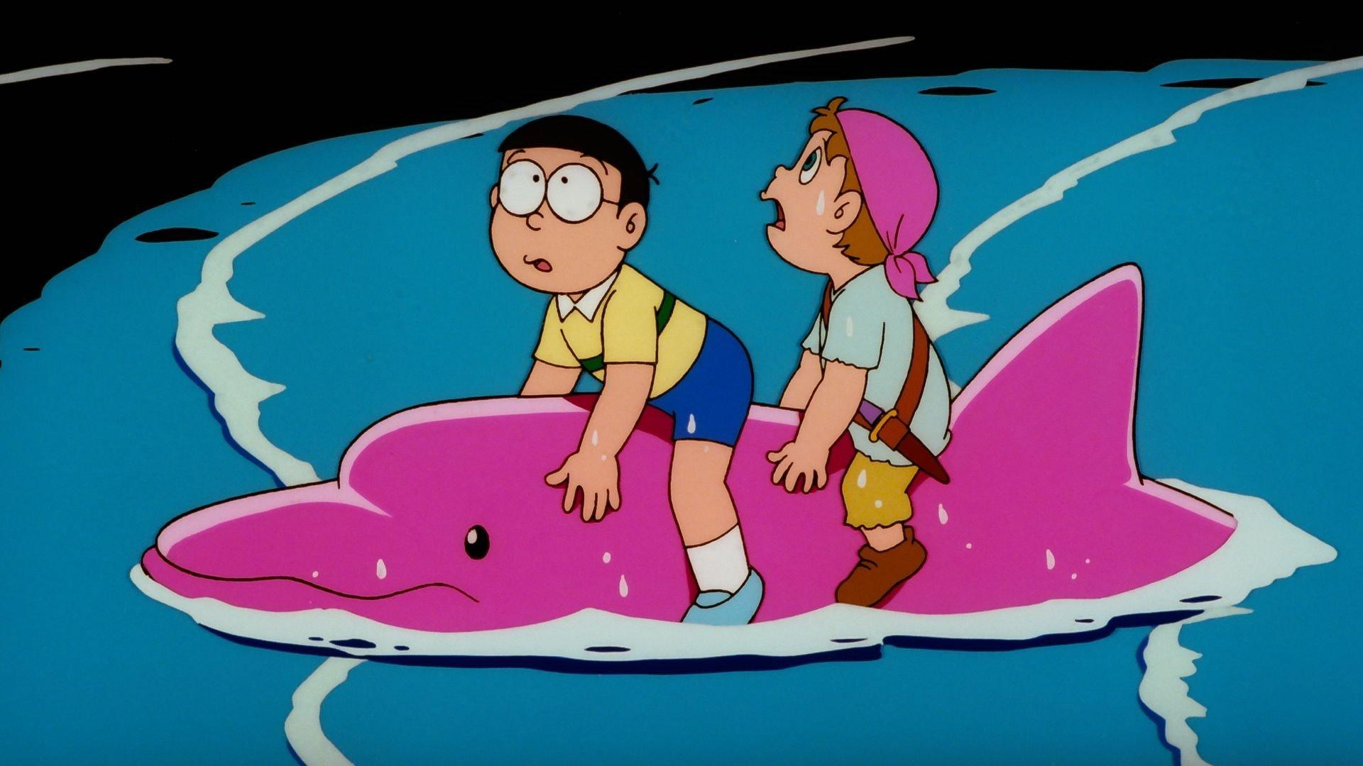 Doraemon: Nobita's Great Adventure in the South Seas 1998 movie scene