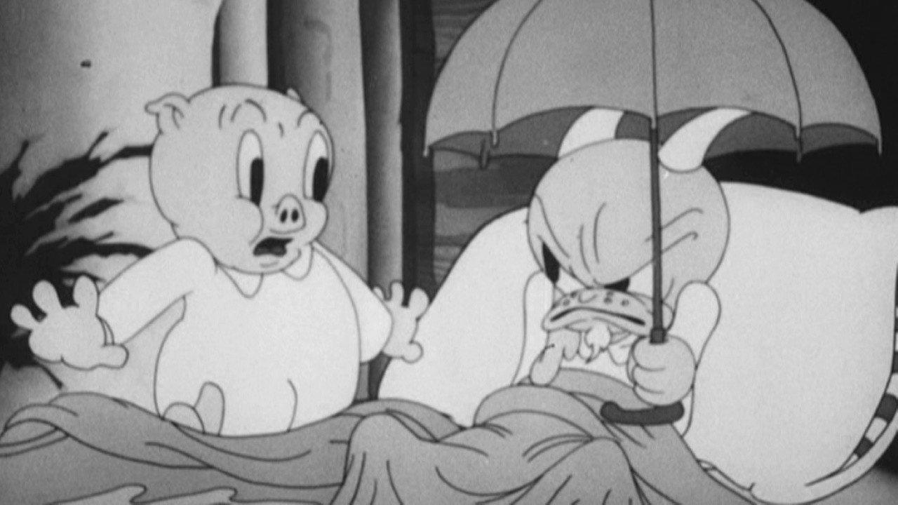 Porky's Badtime Story 1937 movie scene