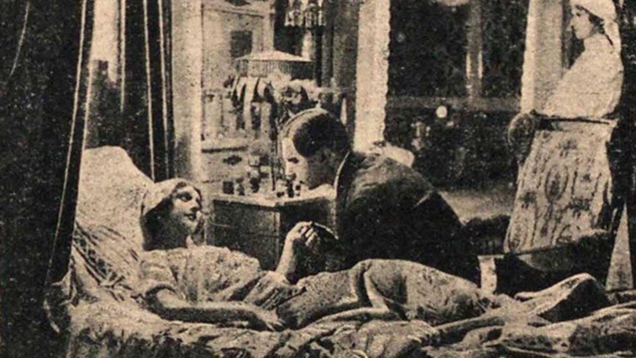 Married by Satan 1917 movie scene